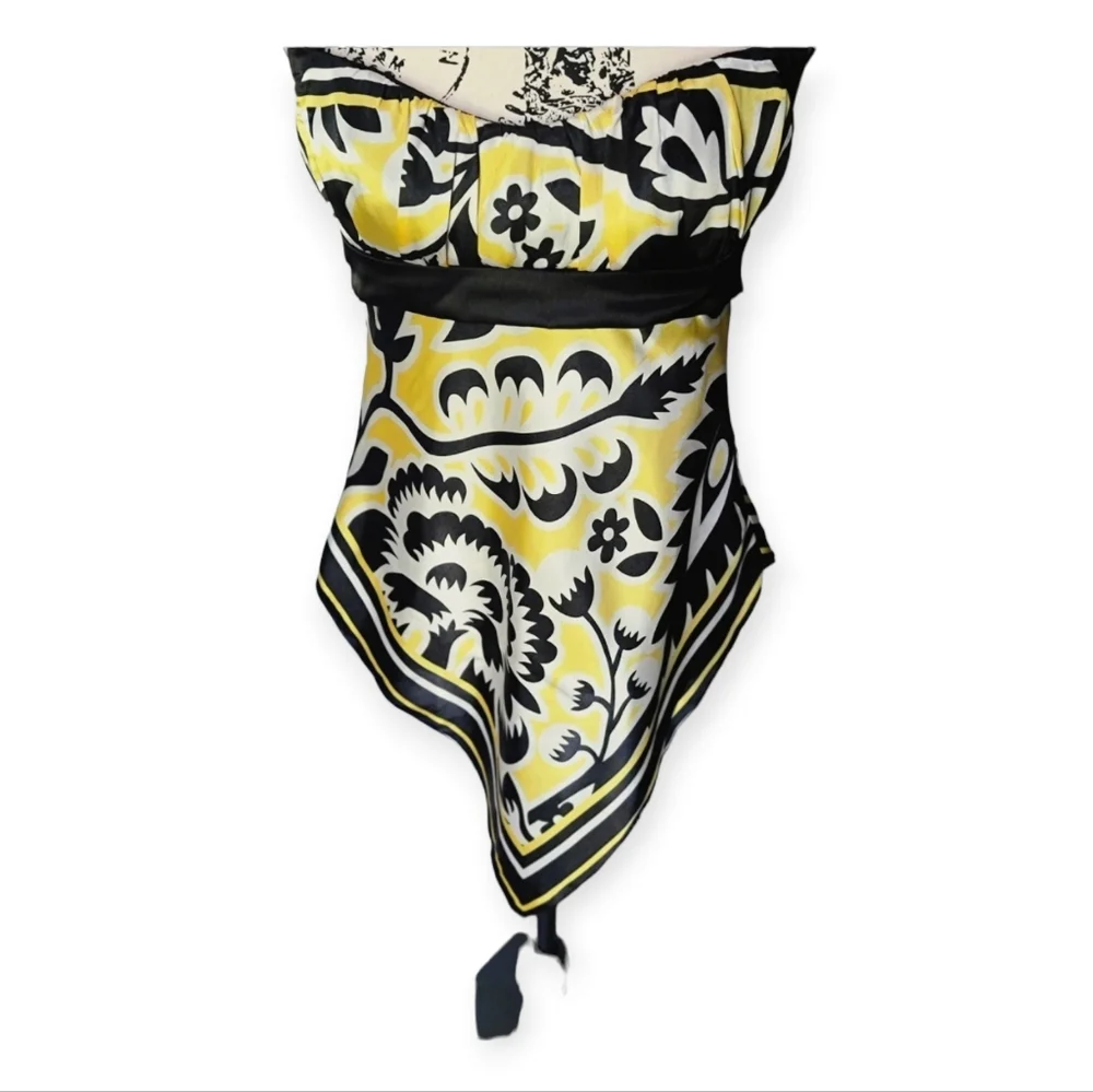 Handkerchief Vintage Venus Halter Tank Top - Picture 4 of 7